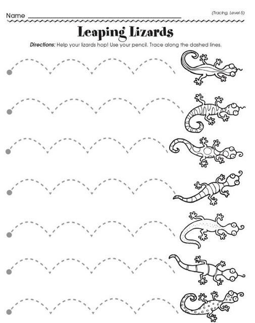 Готовим руку к письму (материал для распечатки)