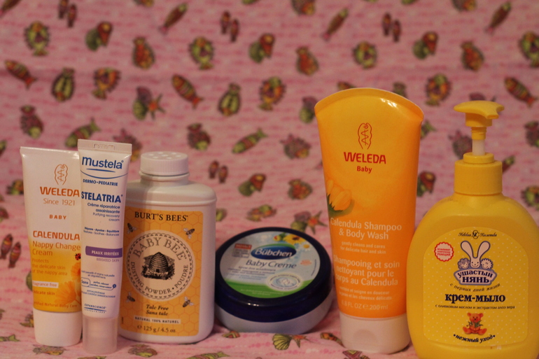 А какими средствами для ухода за малышом пользуетесь вы?