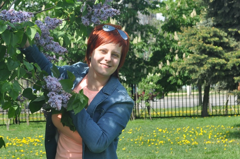 Рыжая... Я:)