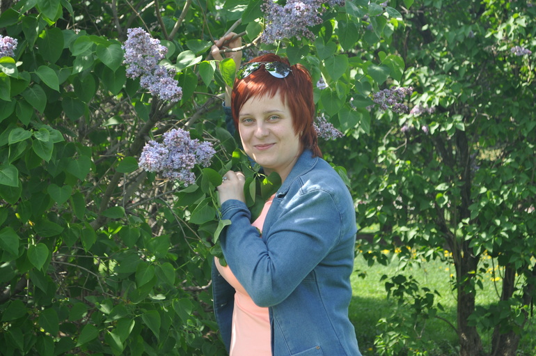 Рыжая... Я:)