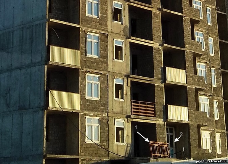 Немного о грустном - фасад дома