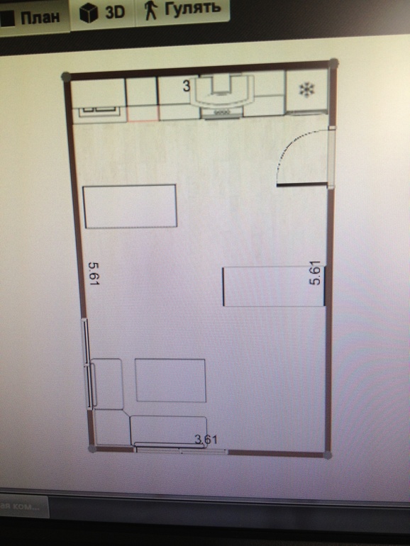 два варианта кухни