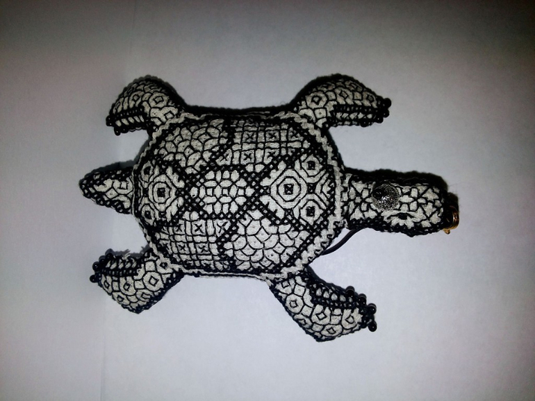 Черепашка по имени Наташка, блэкворк.