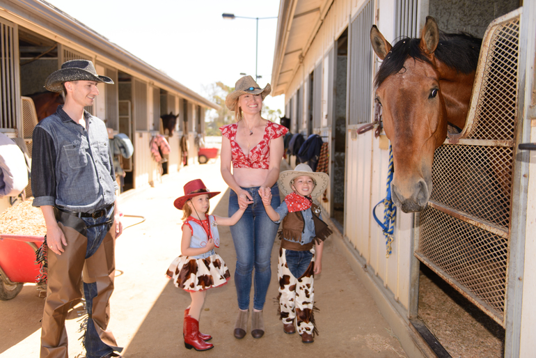 Ковбойский День Рождения наших Солнышек!!! 4 года