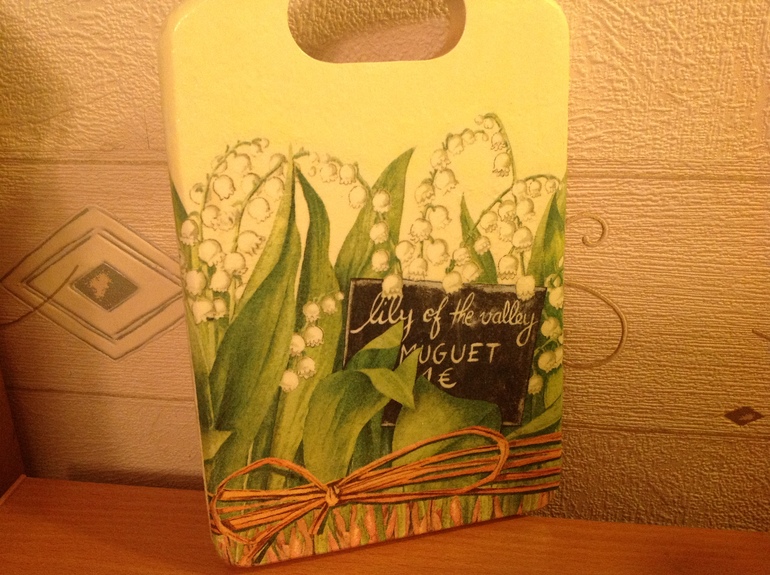 Моё обучение технике декупаж