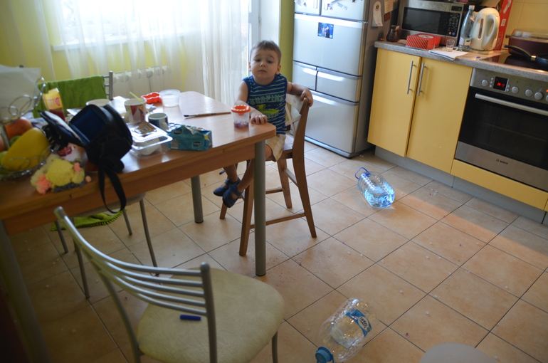 Зато обед мама сдела!