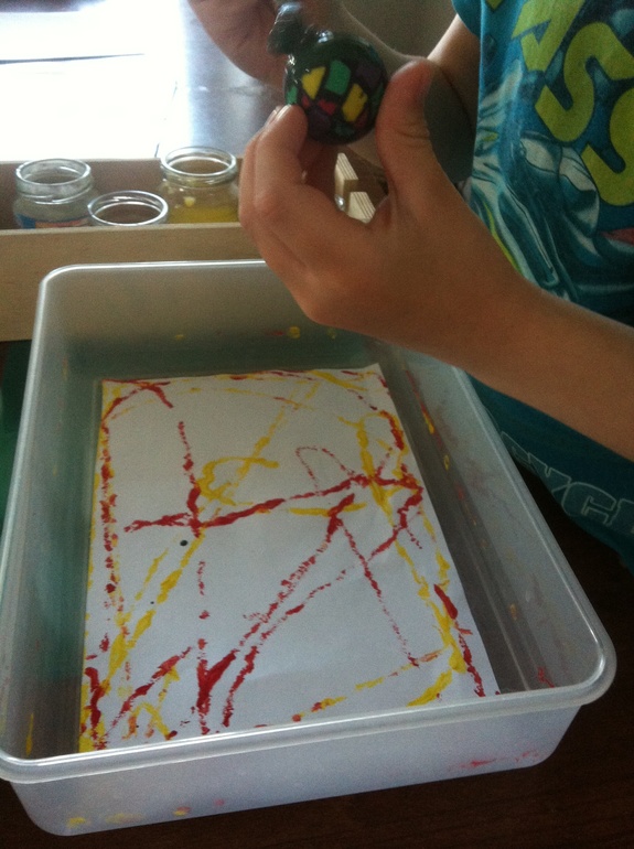 Художка по-немножку.Рисование шариками