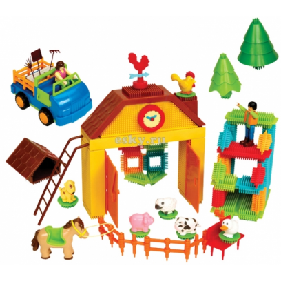 Конструктор battat  bristle bloks