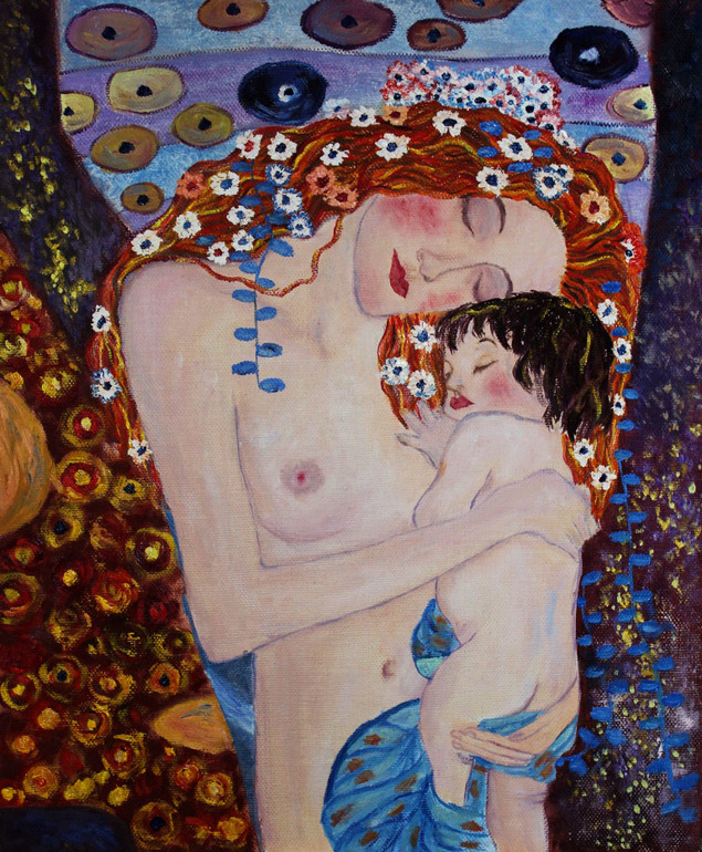 Вольная копия Климта