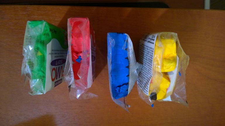 полимерная глина, коврик для резки