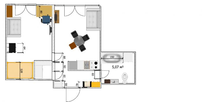 Микро-кухня.