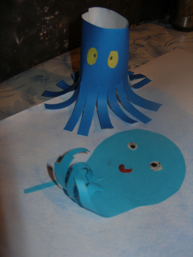 ТН " Море". Морские обитатели.