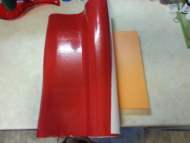 МК как сделать подложку из пенополистирола (пеноплэкса).