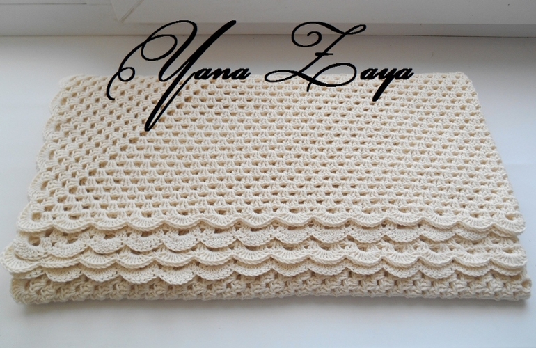 Плед + пинетки