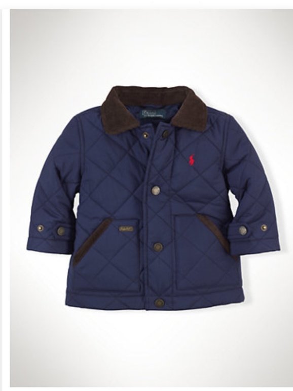 Стеганая курточка новая Ralf Lauren 24 мес. - 2700 р.