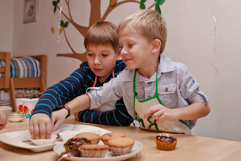 Семилетие Феди в домашнем ресторане!