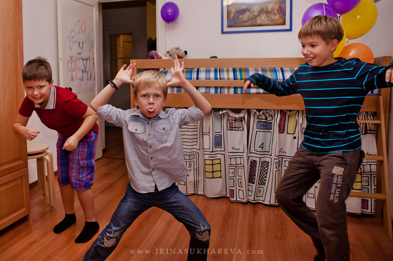 Семилетие Феди в домашнем ресторане!