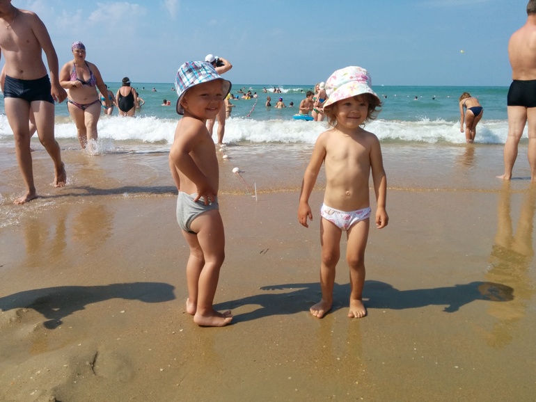 Мы на море!!!!