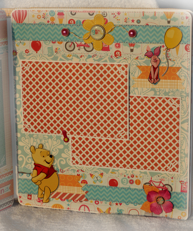 Фотоальбом для девочки "Винни Пух и его друзья"