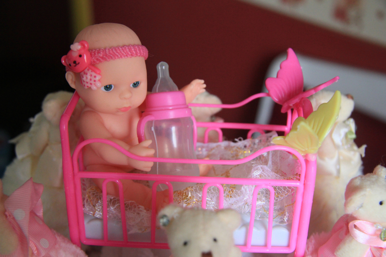 первый опыт =)))Тортики из памперсов