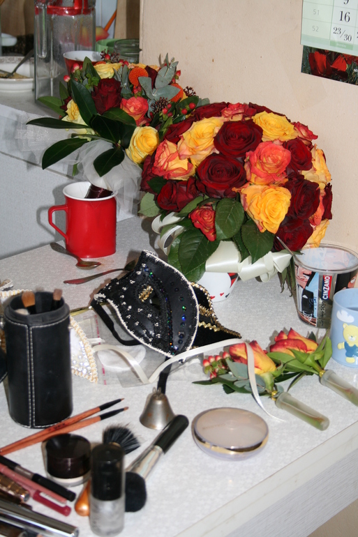 Я в роли флориста)