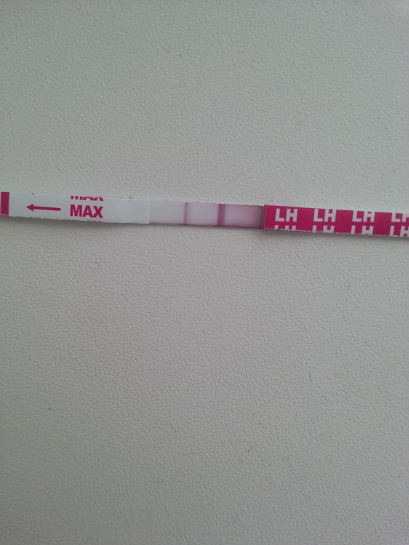 Девочки, посмотрите тест на овуляцию