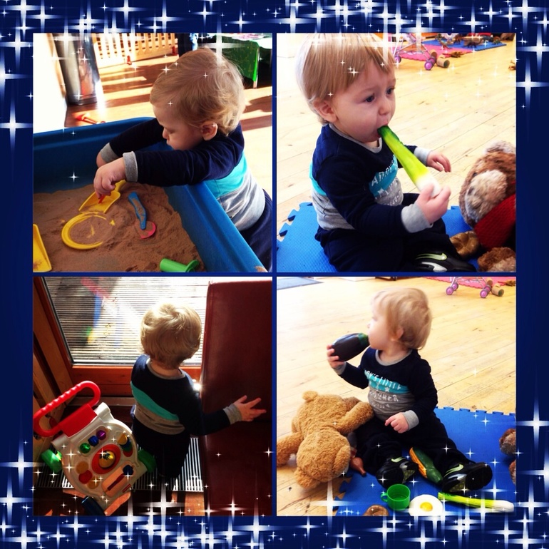 Игровая группа с сыном:)