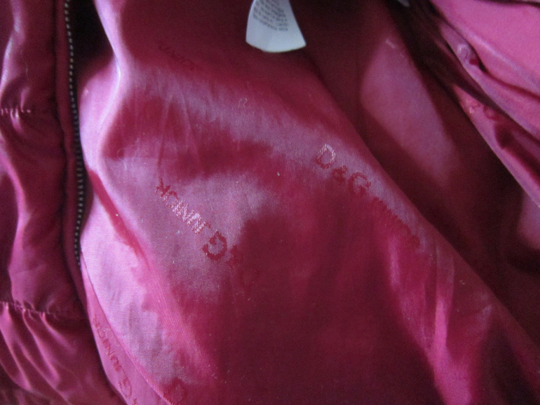 пуховое пальто Dolce&Gabbana;