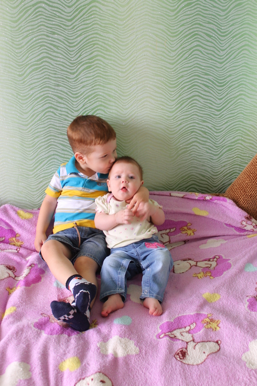 Алиночке 5 месяцев!