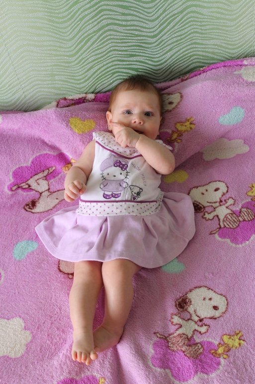 Алиночке 5 месяцев!