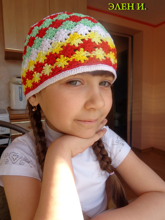 шапочка краски лета
