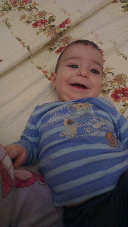 отчетик..нам 5 месяцев(27.10.2013)наши умелки фото и видео!