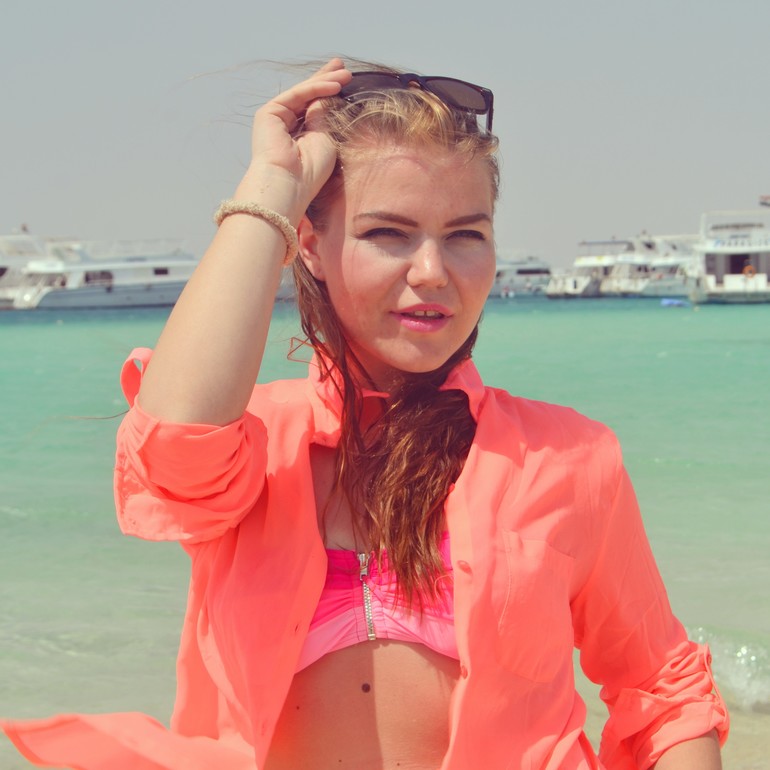 Недавний отдых.