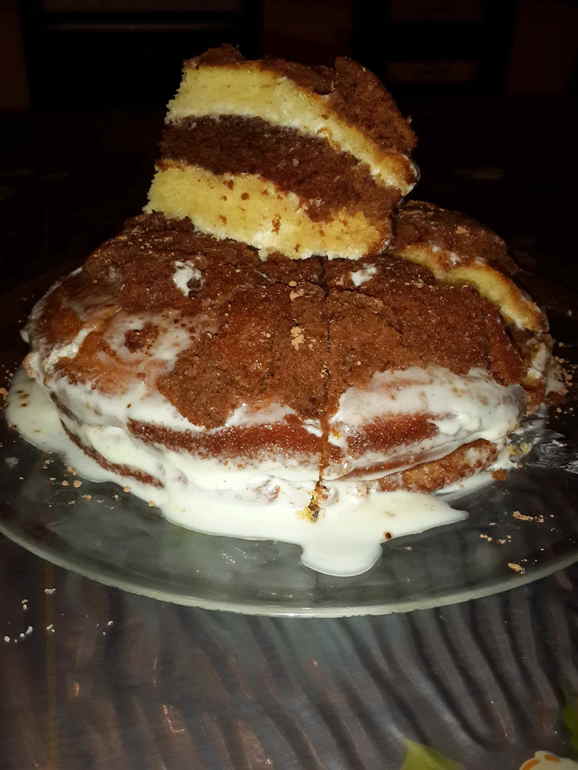 Мой тортик в эмалированной кастрюльке