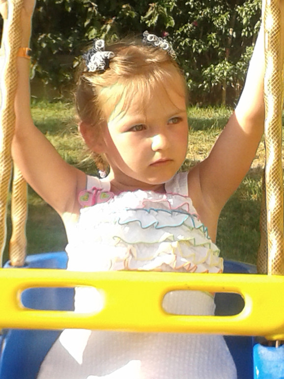 Наша Лизавета на отдыхе в Турции