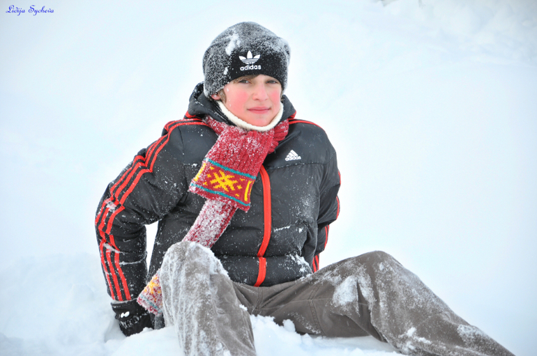 Зимняя сказка !!! Наша прогулка!!