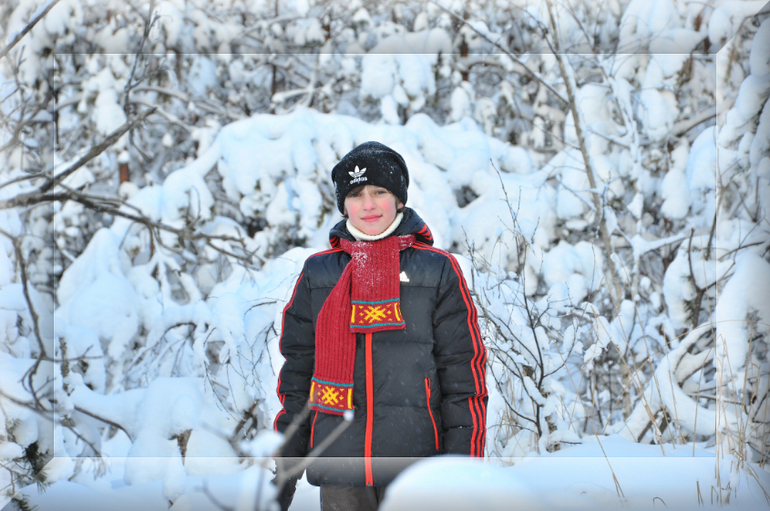 Зимняя сказка !!! Наша прогулка!!