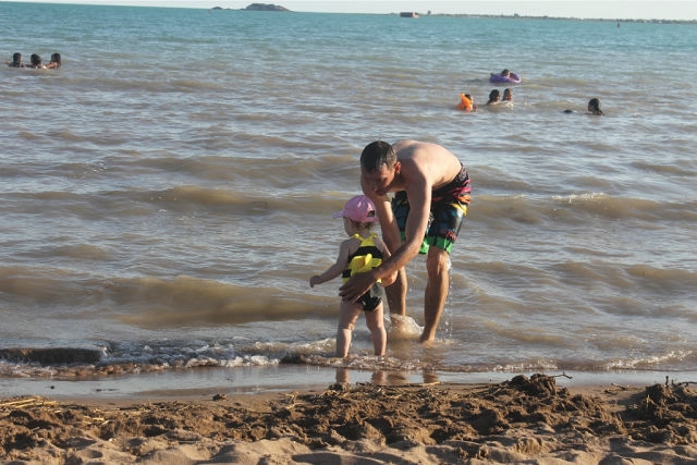 Наш маленький жабенок))) Сезон открыт)