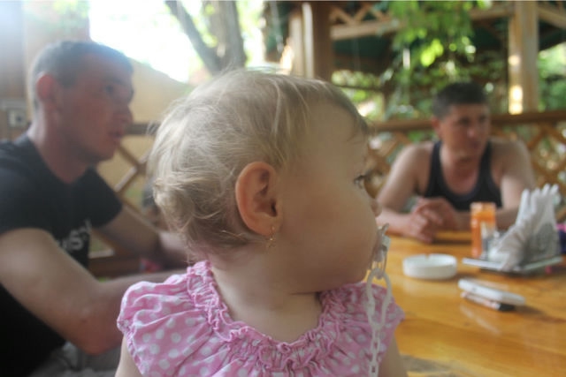 Наш маленький жабенок))) Сезон открыт)