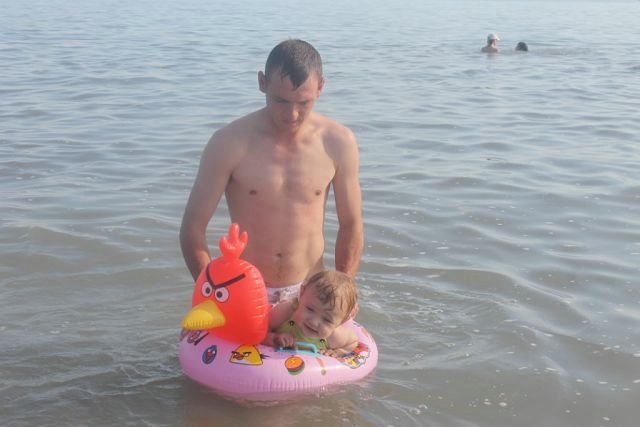 Наш маленький жабенок))) Сезон открыт)