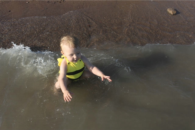 Наш маленький жабенок))) Сезон открыт)