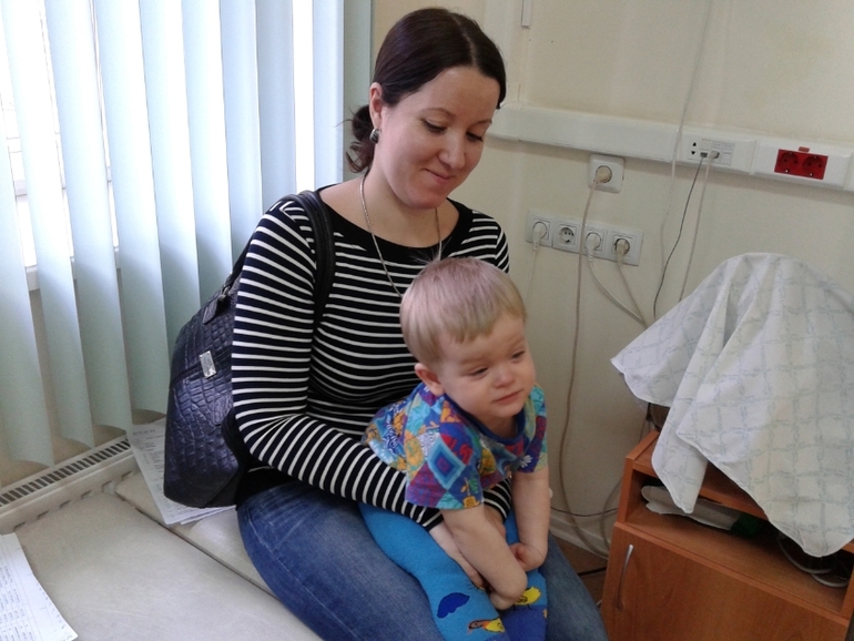 Вот,что бывает,если мужа в поликлинику берешь)))