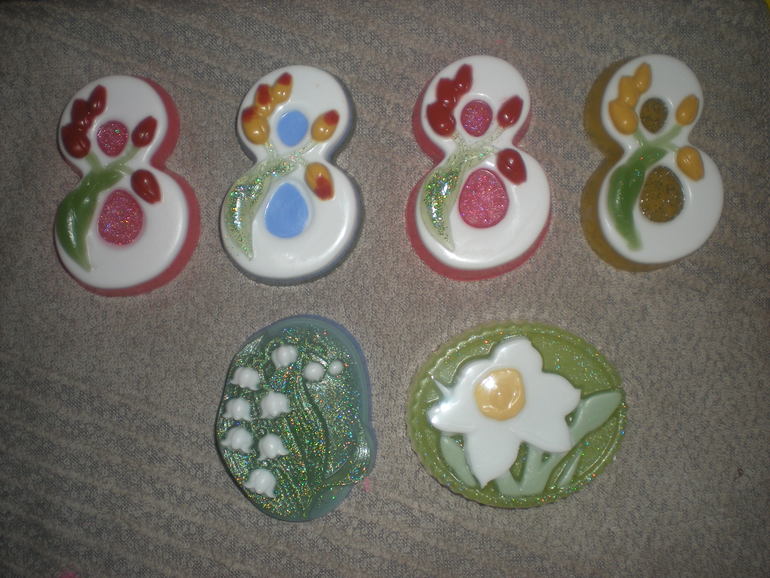 Мое праздничное мыло