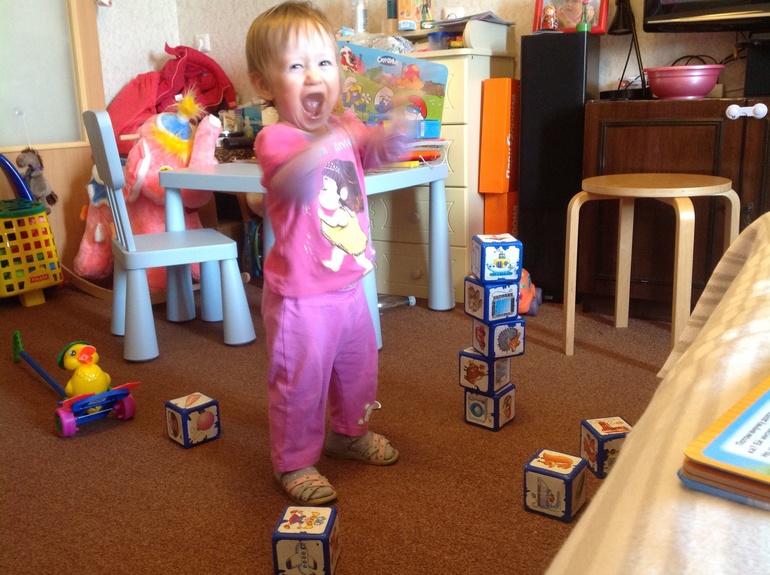 Построила башню!!!