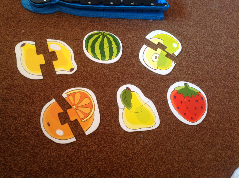 Напольный пазл для самых маленьких Step puzzle