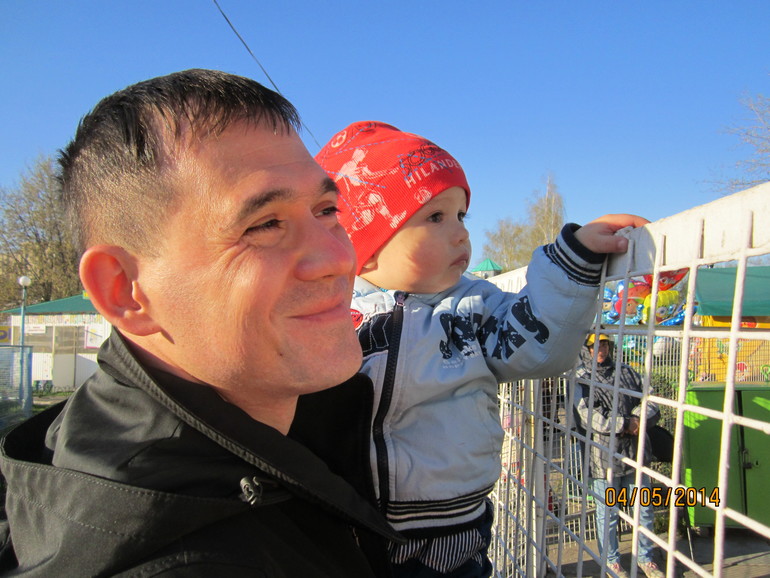 погуляли сегодня в парке Победы )