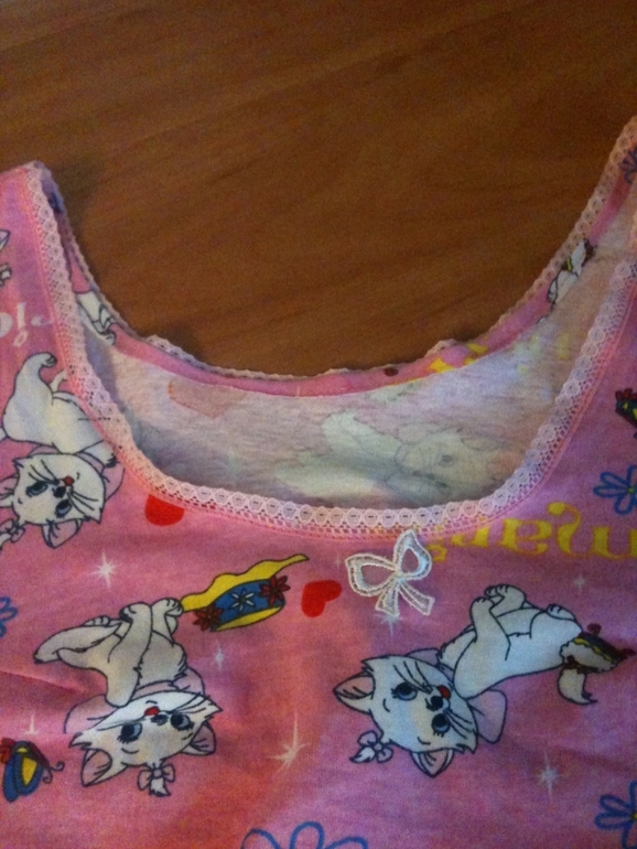 Первый опыт общения с трикотажем.