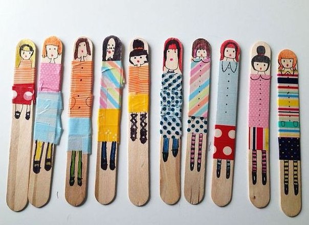 Палочки для мороженого обретают индивидуальность.