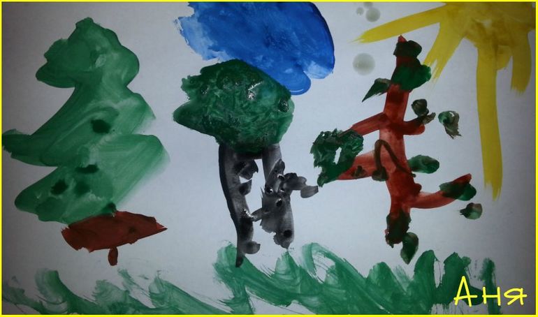 Наши рисовалки!