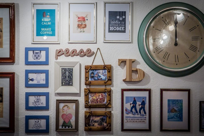 Новогоднее убранство дома Натальи-часть 1